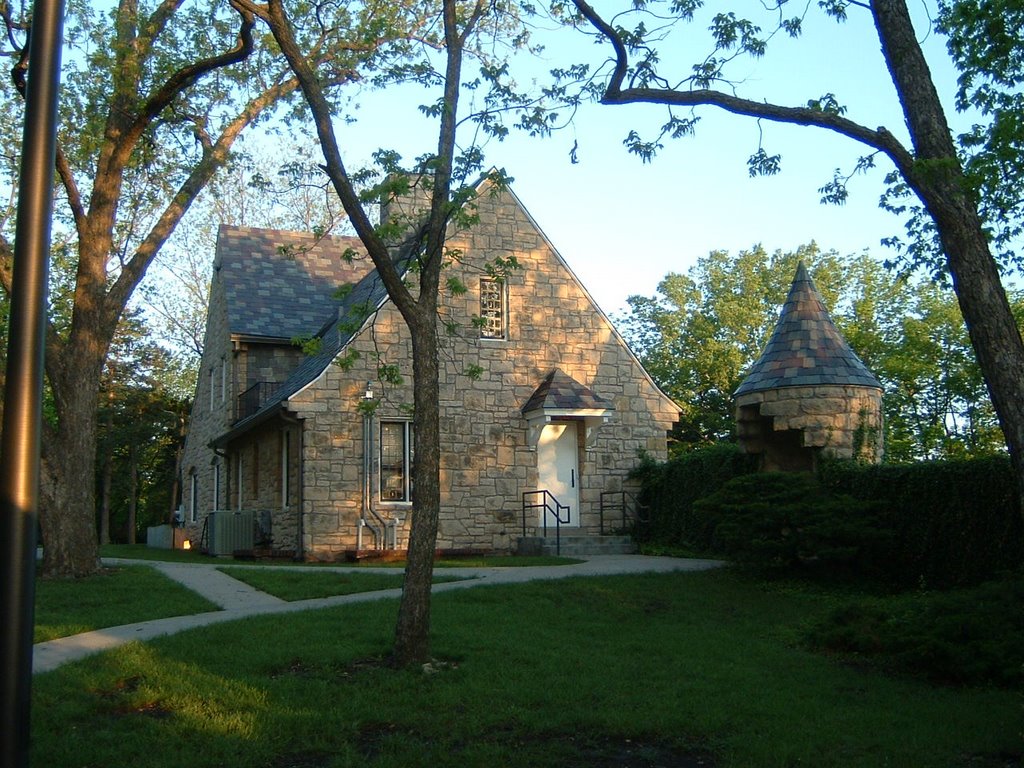 back of Max Kade Center, KU Campus