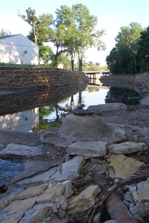 reflections on Turkey Creek, Merriam, KS