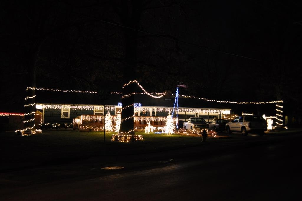 Eye catching residence Christmas lights, Overland Park, KS