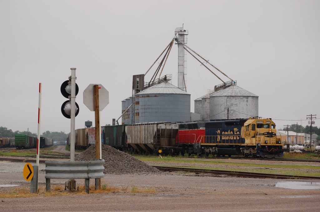 Westbound Kyle Railroad Train at Phillipsburg, KS