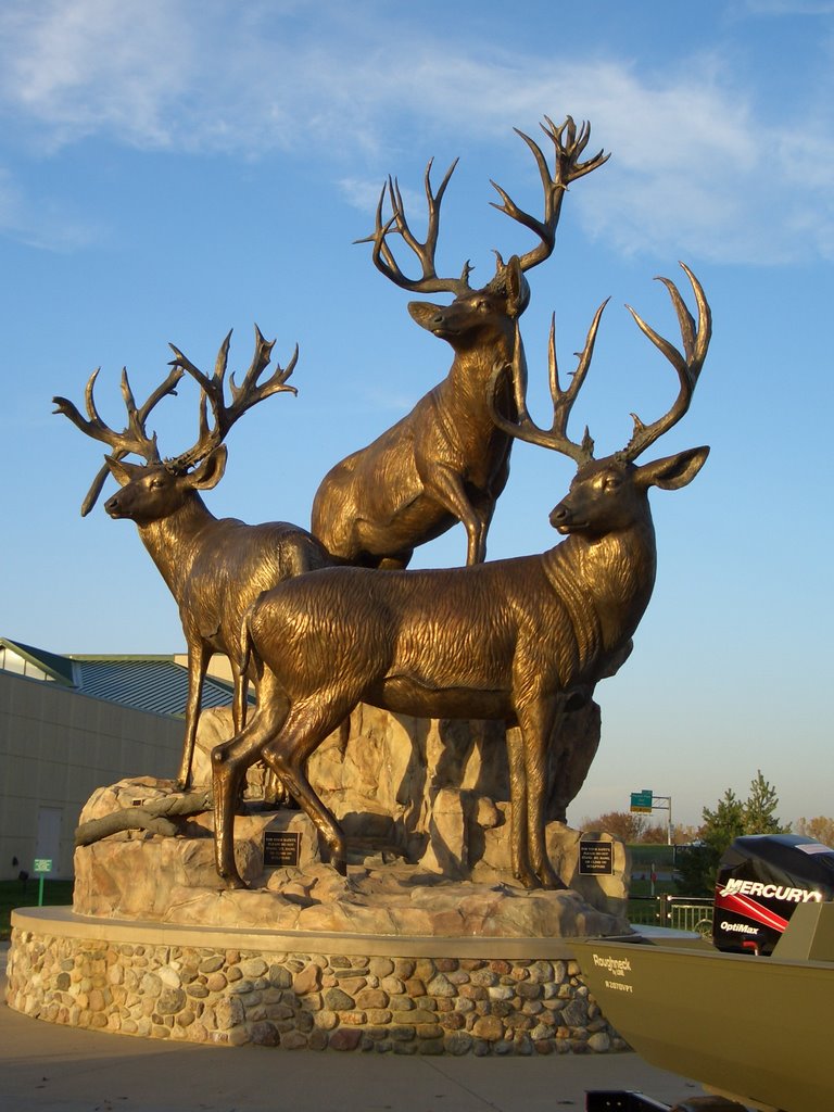 Mountain Monarchs, bronze bucks, Cabelas, Kansas City, KS