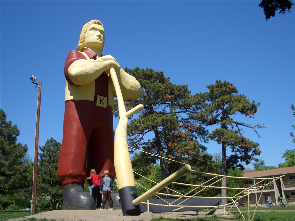 Johnny Kaw, Manhattan City Park, Manhattan, KS