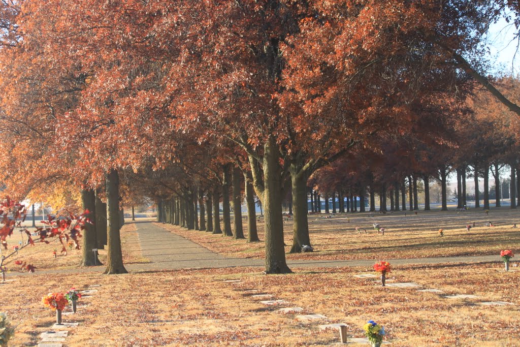 Evergreen Cemetery.