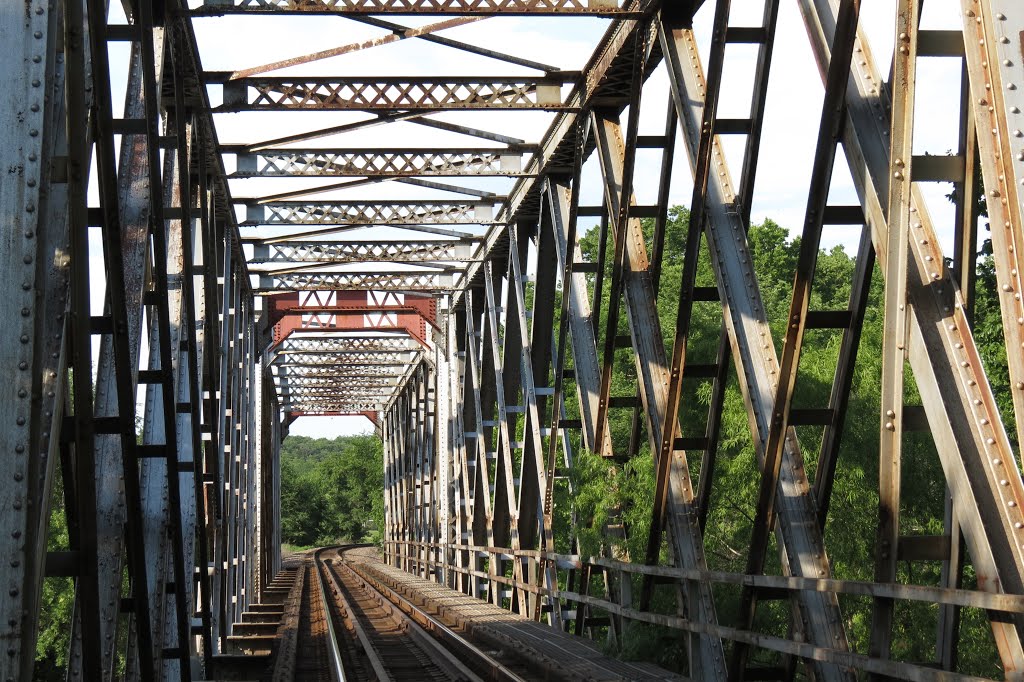 Union Pacific RR Bridge across Republican River, KS