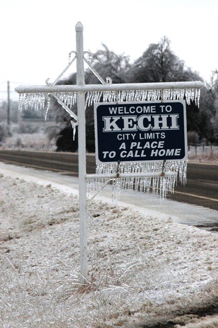 Kechi winter ice