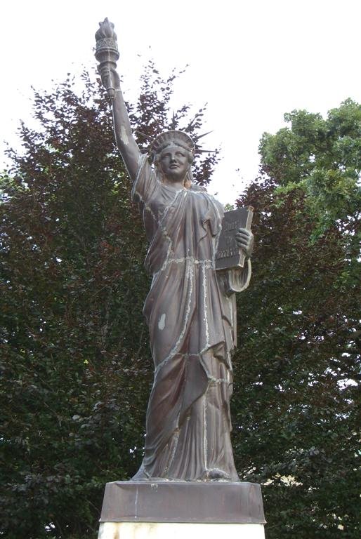 Statue of Liberty replica, capitol grounds, Topeka, KS