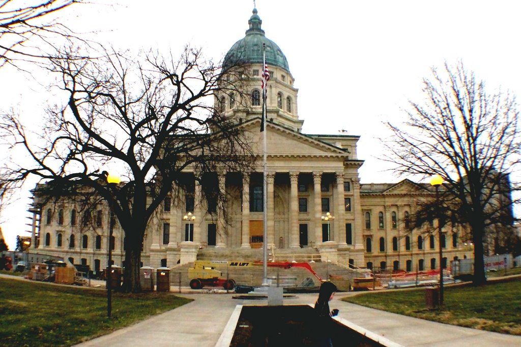 Kansas State Capitol- Topeka, Kansas, USA