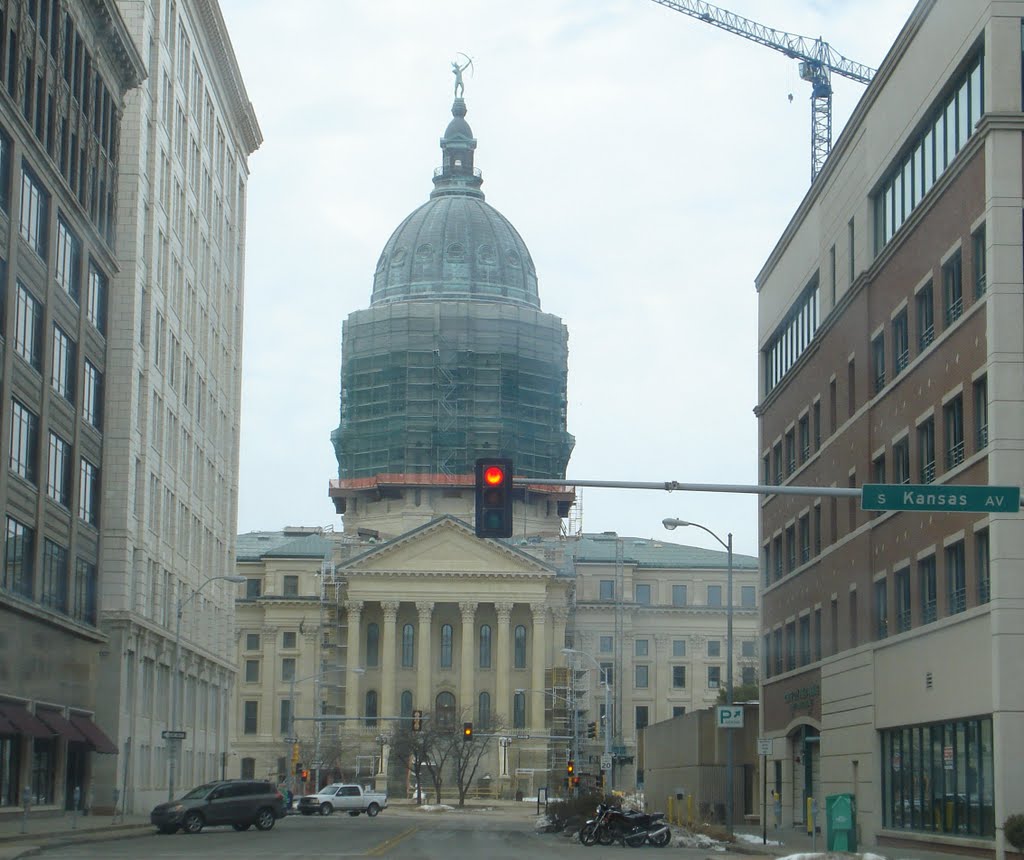 Dome Under Repair - Topeka