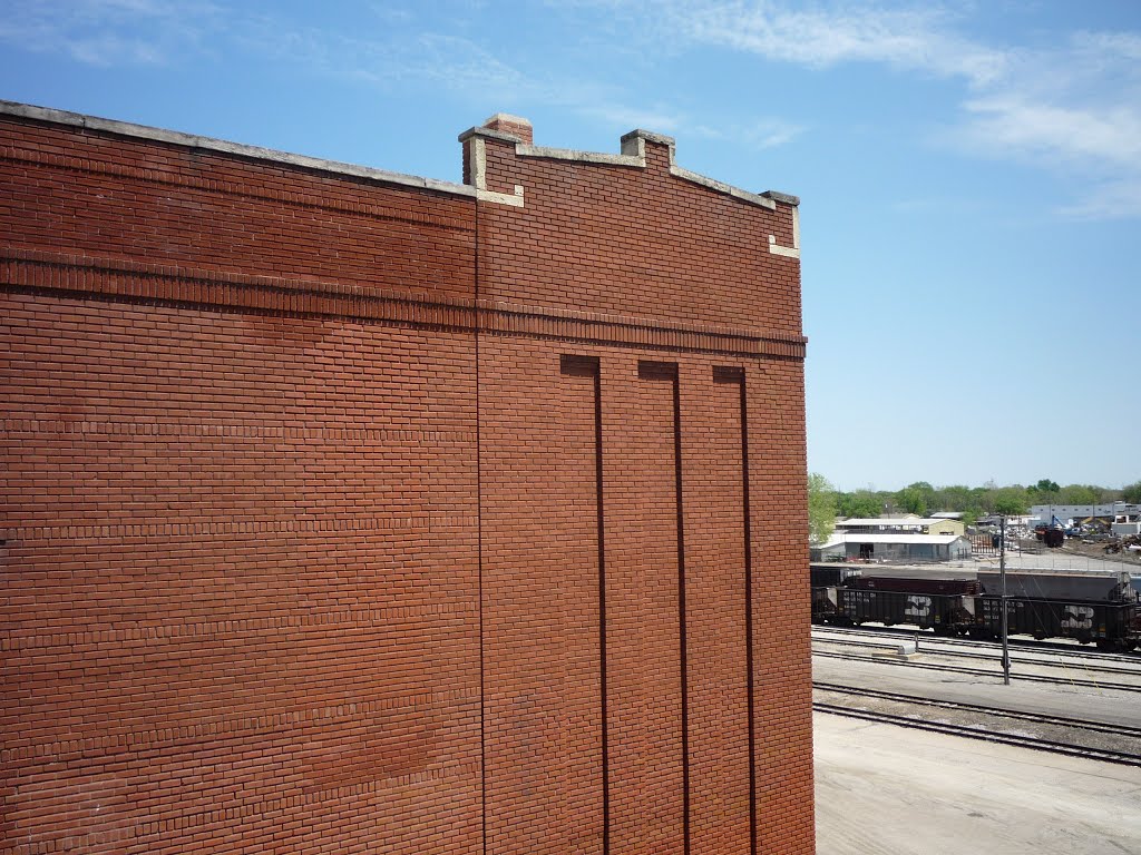 Old warehouse at the rail yard