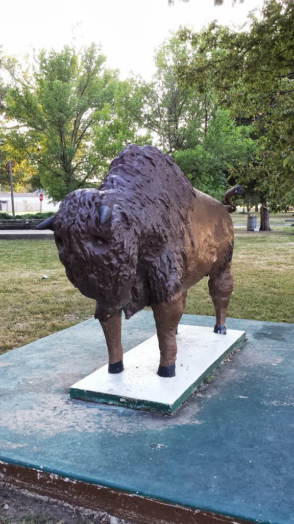 Bison Statue