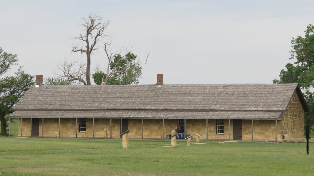 Guard House at Historic Fort Hays, Kansas