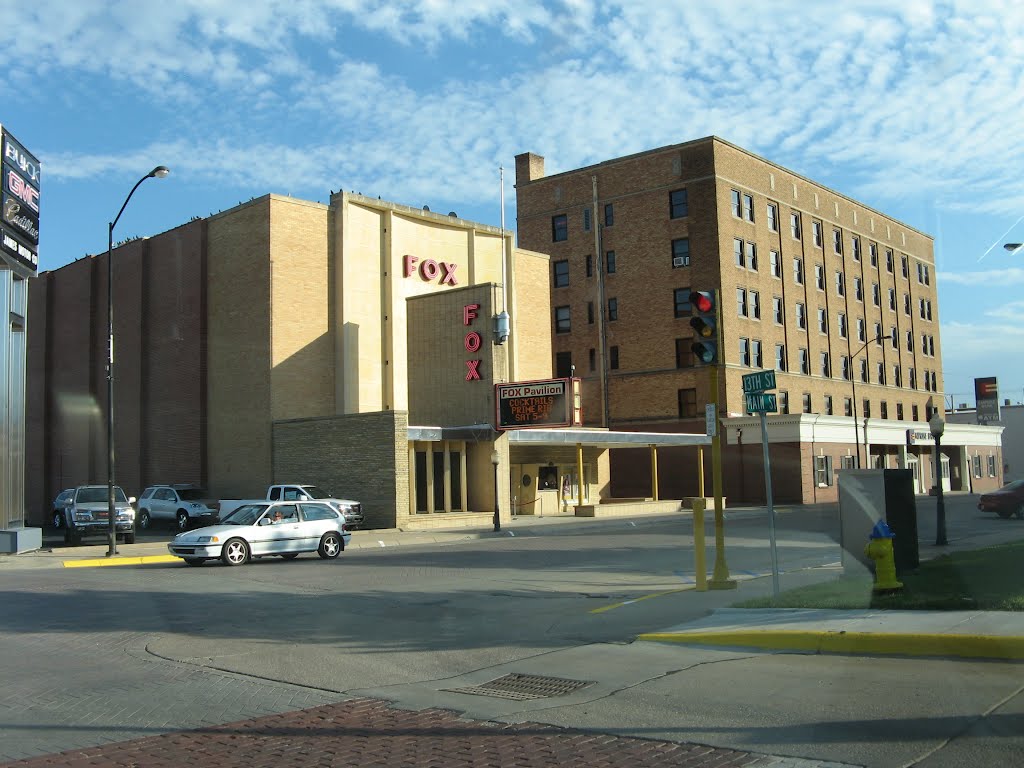 Fox Theater and Emprise Bank (formerly Lamar Hotel), Hays, Kansas
