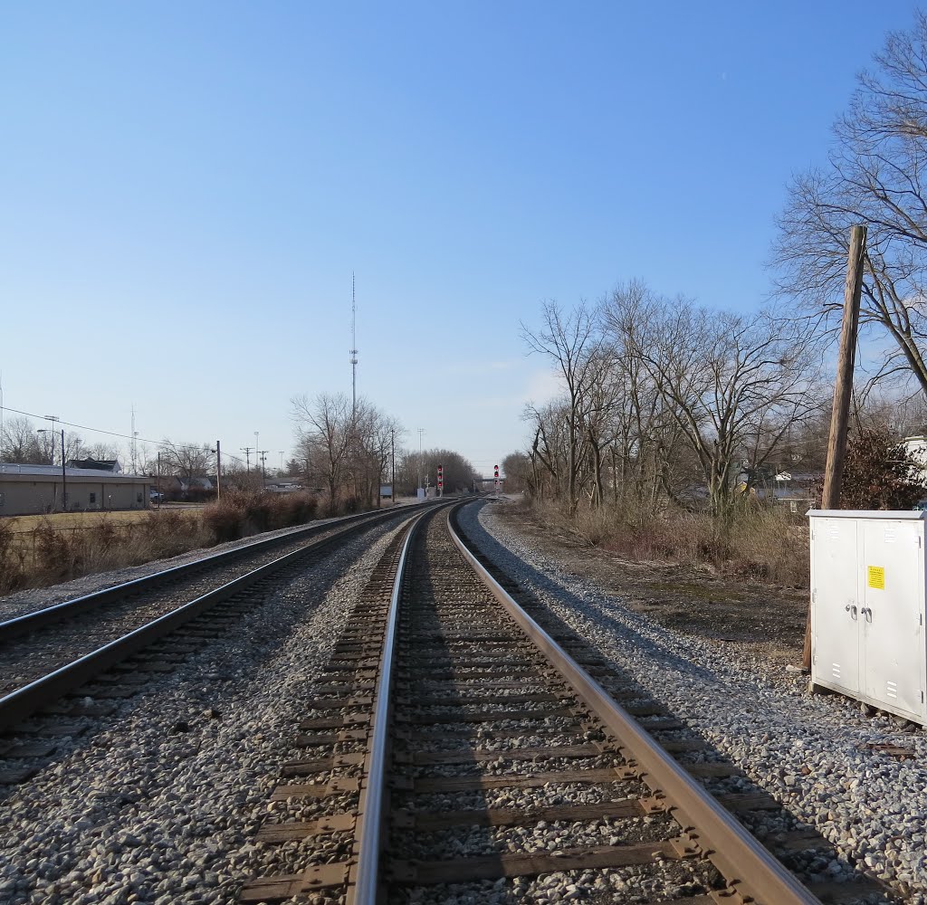 Railroad crossing East Main exd. ,   Georgetown KY