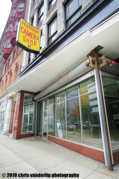 Tragically closed Provident Camera Shop