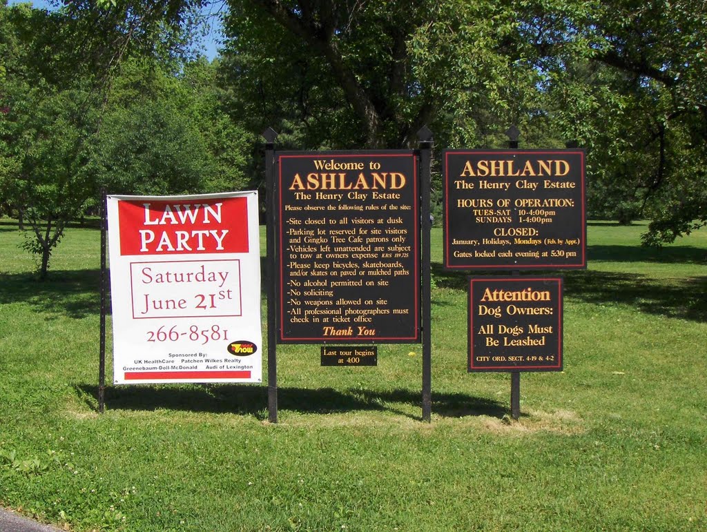 Ashland, The Henry Clay Estate, GLCT