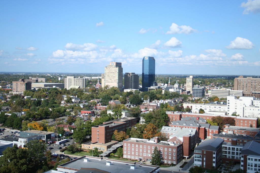 View North from Paterson Office Tower (18th floor)