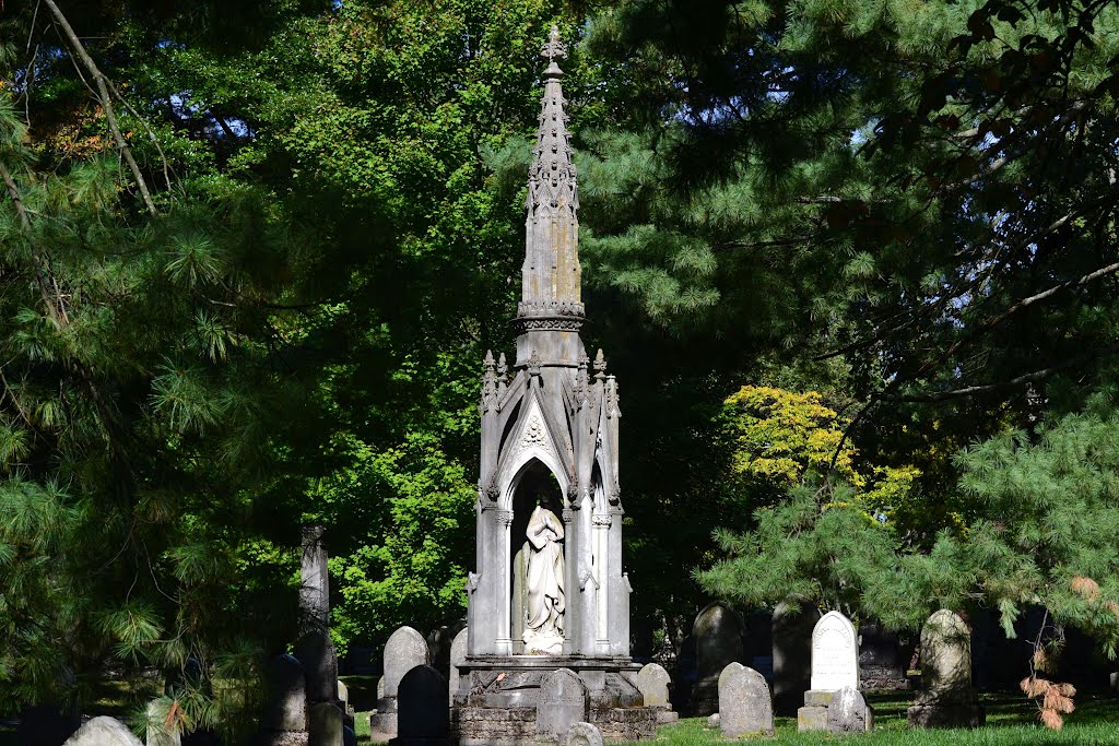 A VERY ornate gravestone