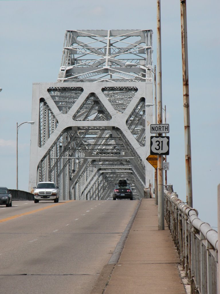 2nd Street Bridge, Viewed from Main Street, Louisville, Kentucky