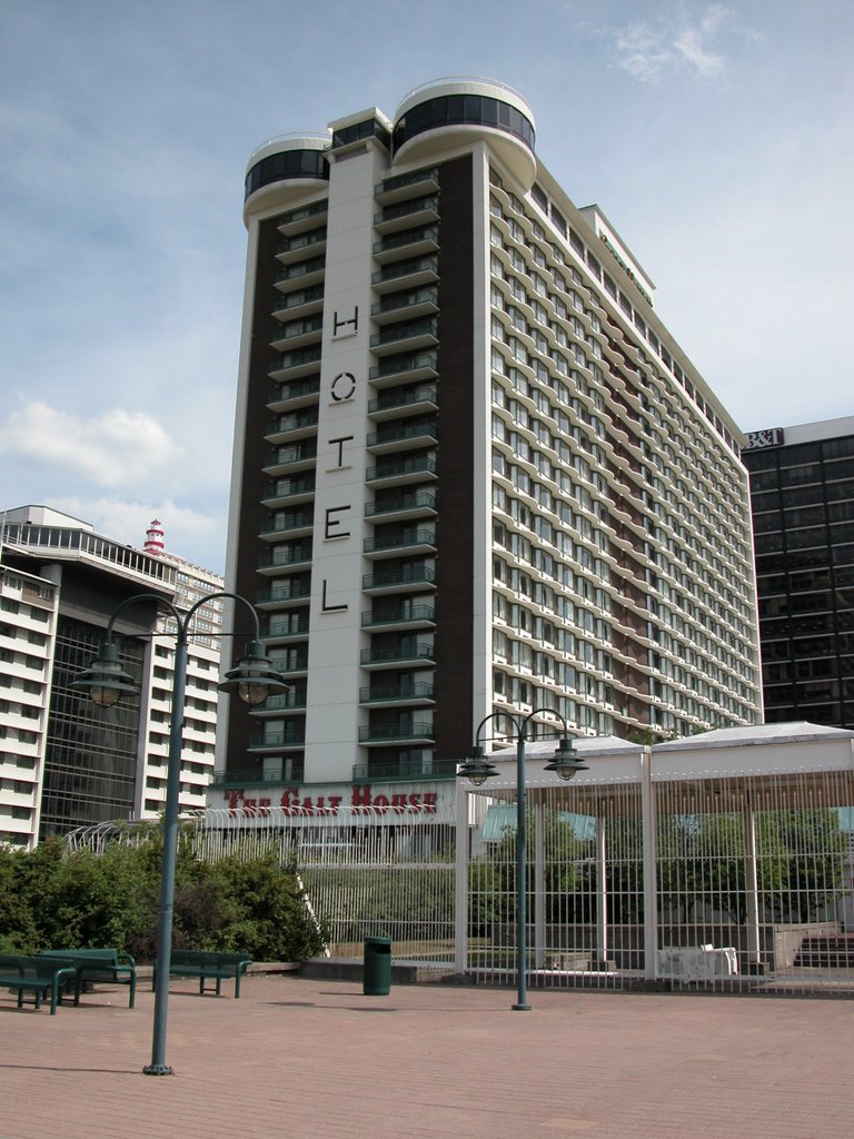 The Galt House Hotel, as Viewed from the Belvedere, Louisville, Kentucky