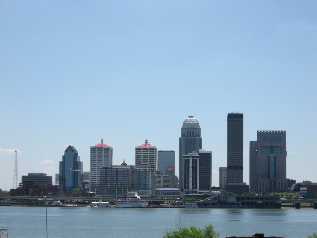 Downtown Louisville from Jeffersonville