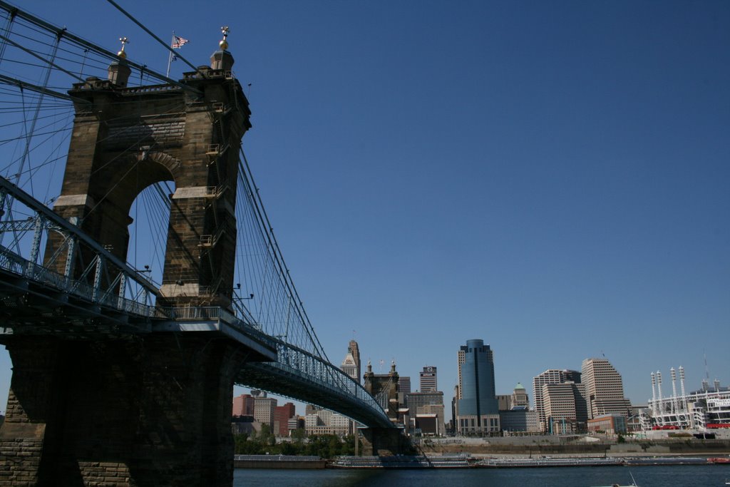 Cincinnati and bridge