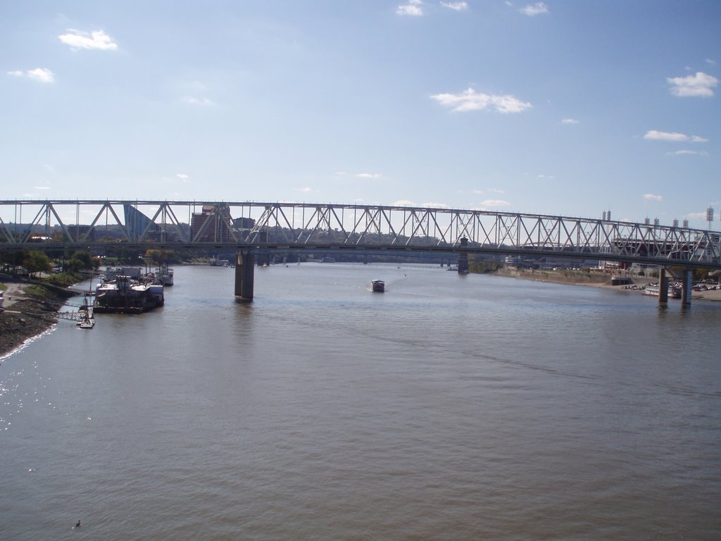 Ohio River from the Purple People Bridge