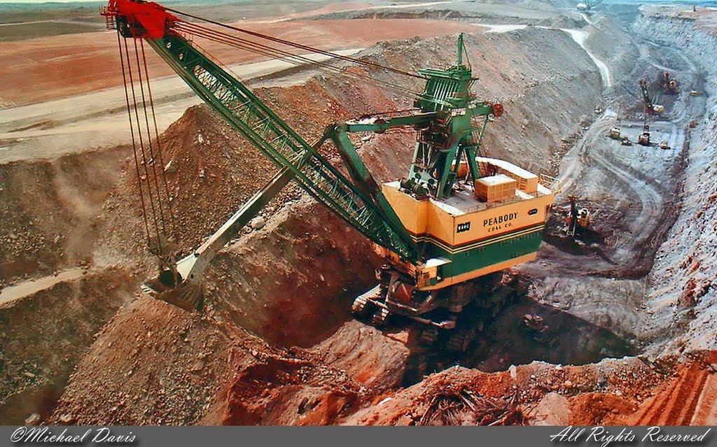 Peabody Coal - River Queen Surface Mine (Marion 5960-M Power Shovel)