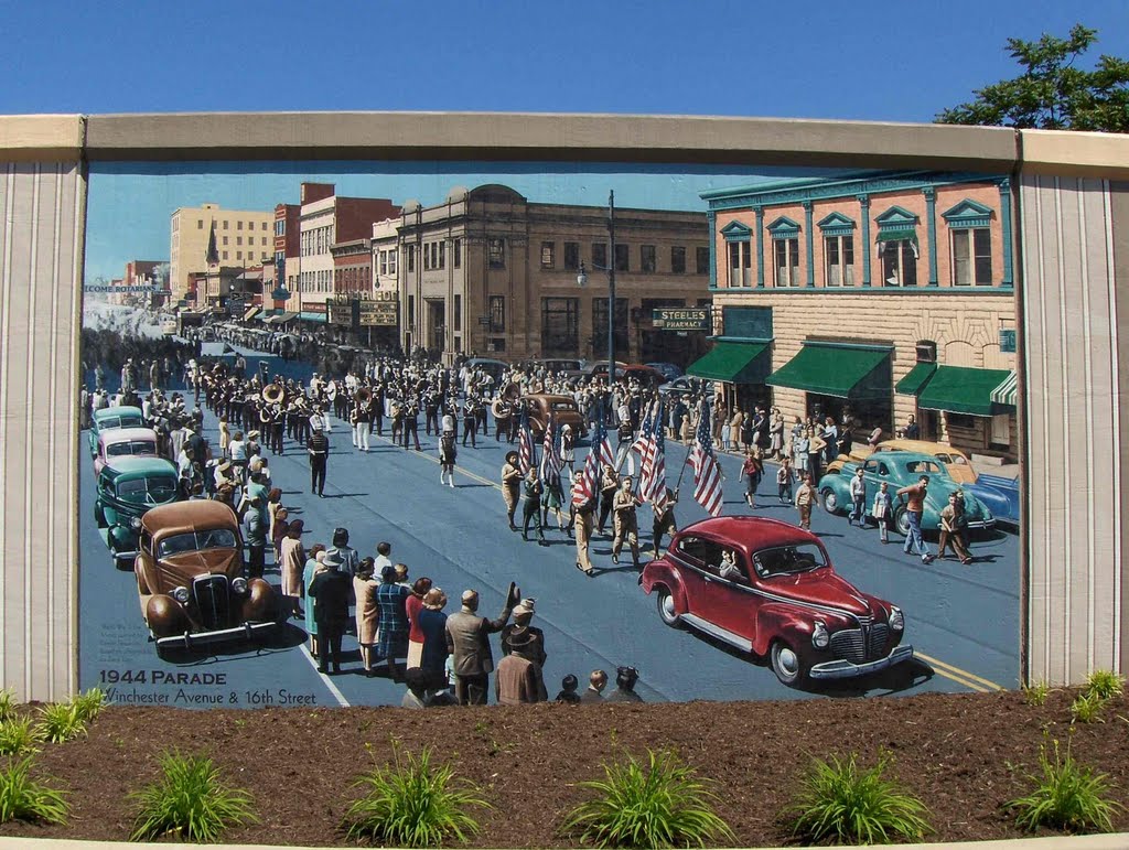 Ashland floodwall murals, GLCT