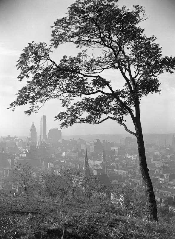 Cincinnati skyline by Nelson Ronsheim