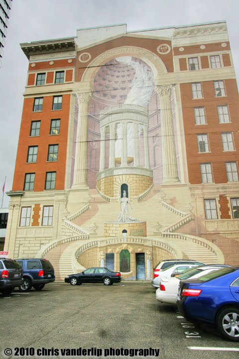 Cincinnatus mural, wide angle