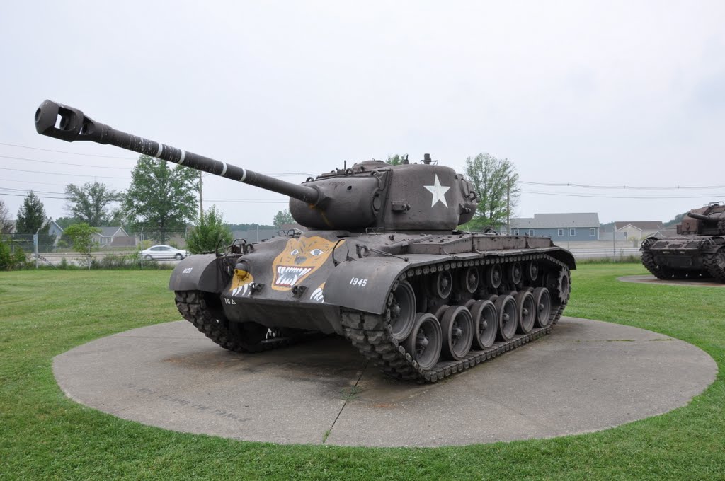 M26 Pershing "tiger face" at Patton Museum