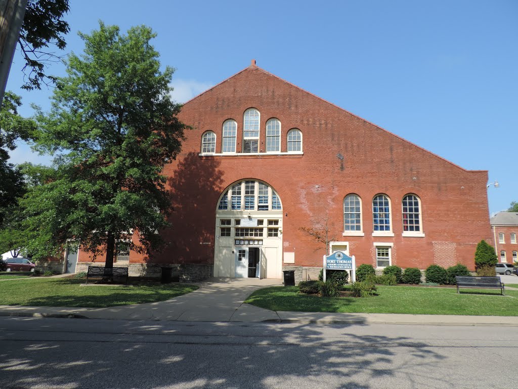 Fort Thomas  Armory or Drill Hall. completed in 1897,  Fort Thomas, Ky