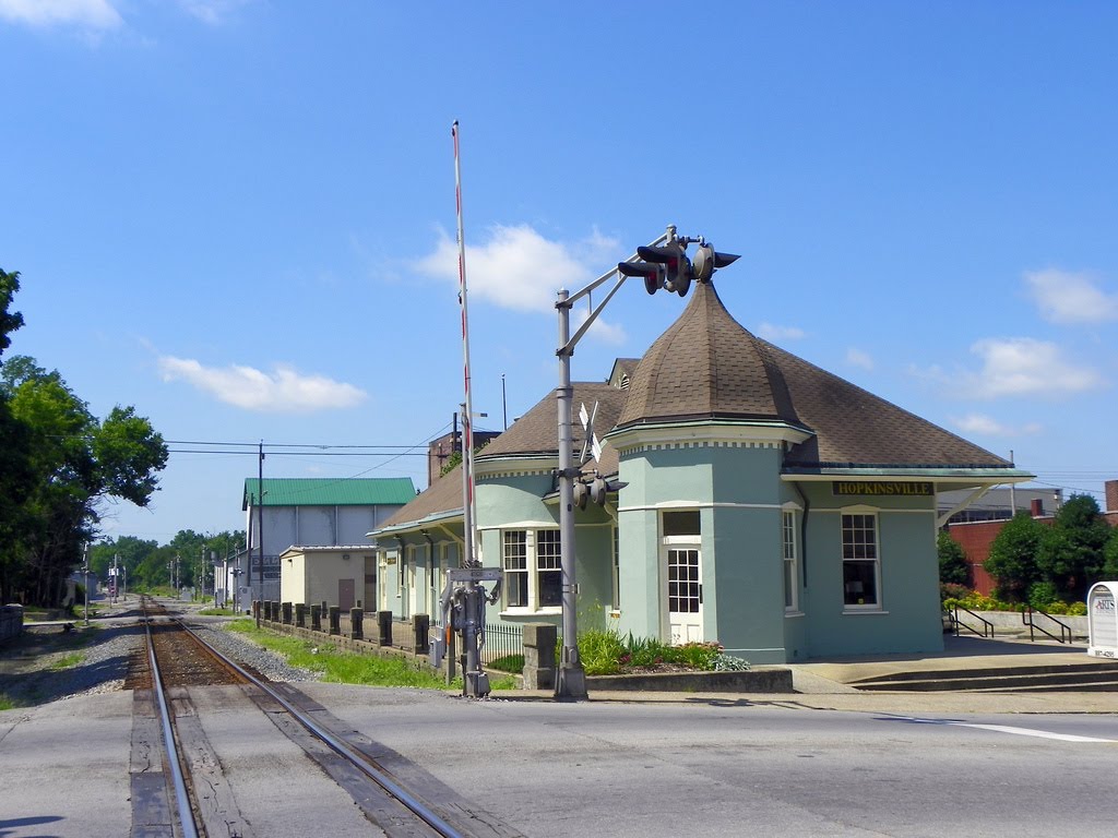 Old Railroad Depot, Hopkinsville, Christian County, Kentucky