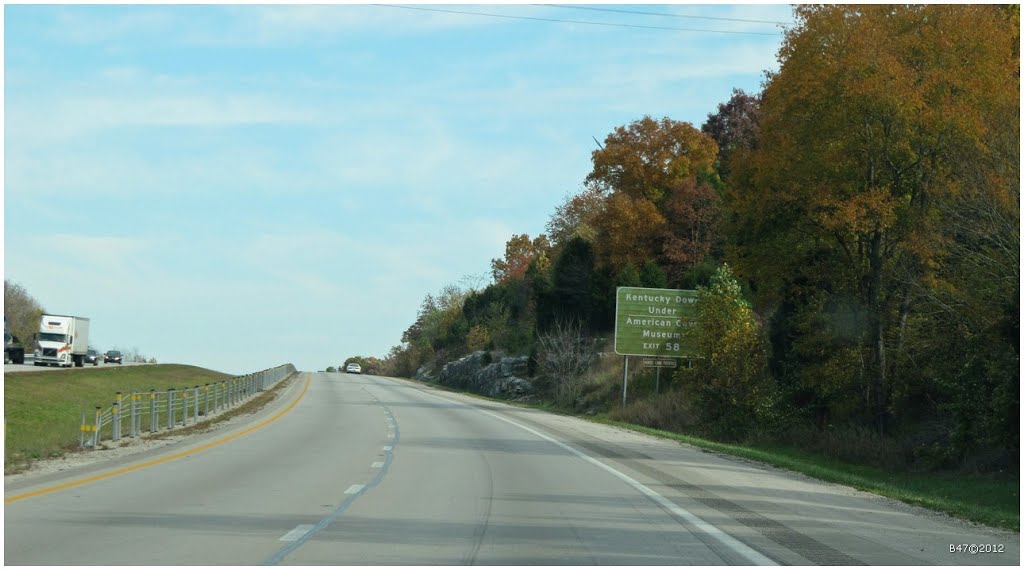 From Bowling Green on I65 North - Kentucky - USA