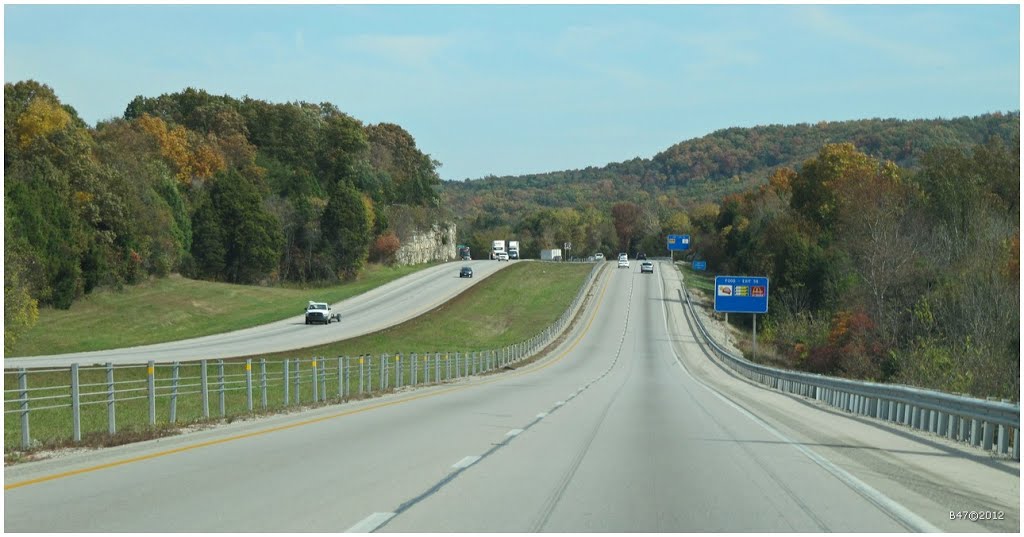 From Bowling Green on I65 North - Kentucky - USA