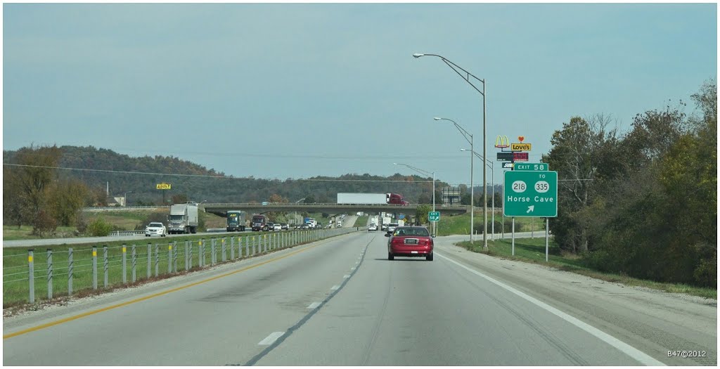 From Bowling Green on I65 North - Kentucky - USA