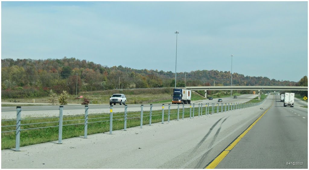 From Bowling Green on I65 North - Kentucky - USA