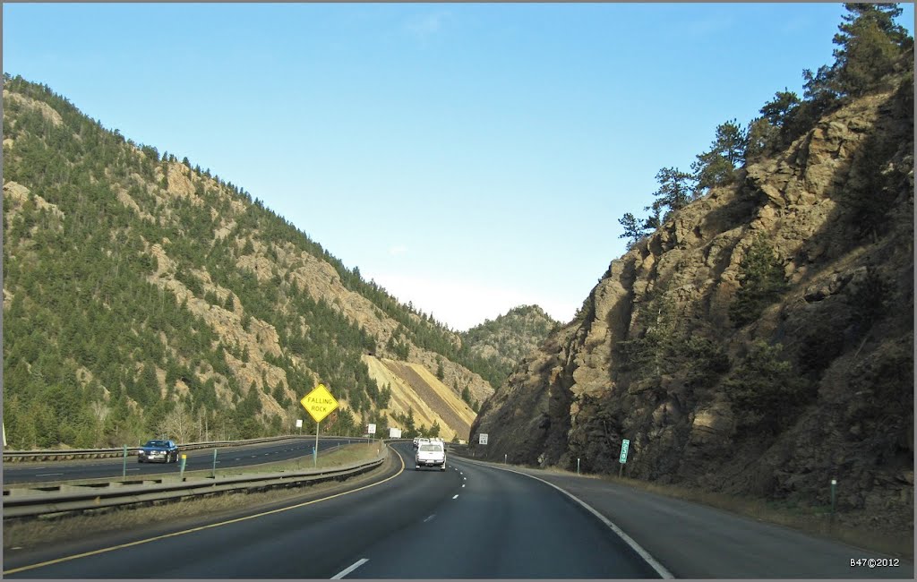 Roadtrip I-70 West Denver to Keystone - Colorado - USA