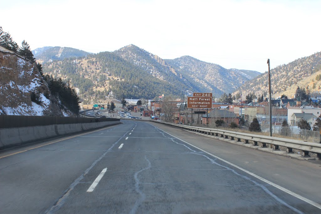 Approaching Idaho Springs