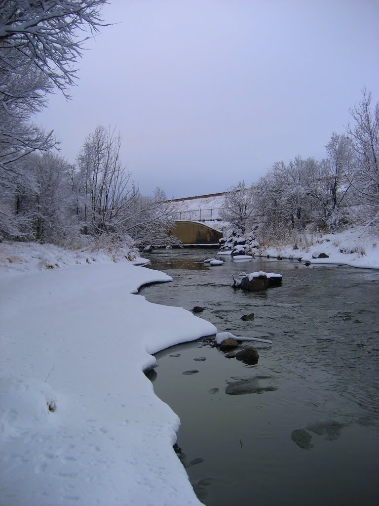 Clear Creek morning snow