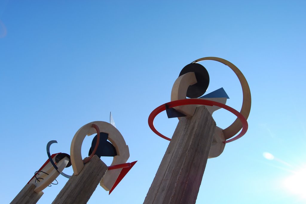 Engineering Center Sculpture