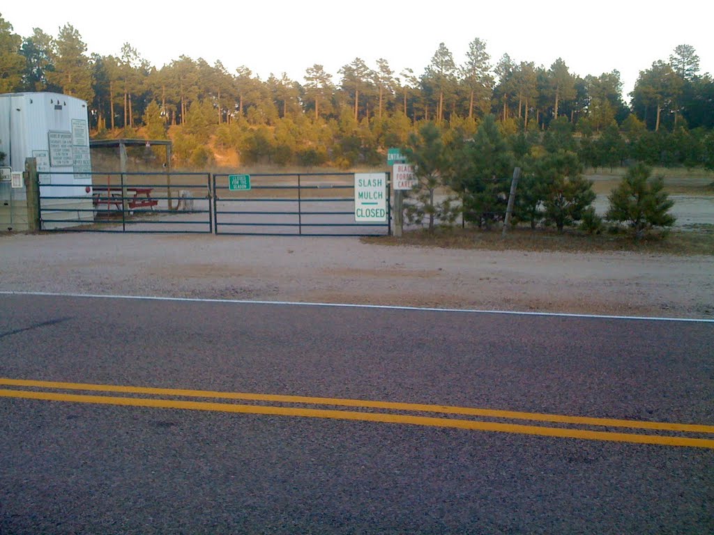 Black Forest, Colorado - Wood Recycling Center