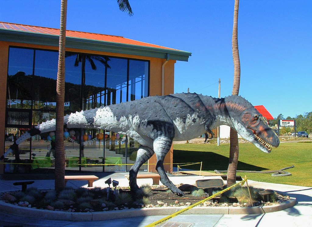 T-rex comes alive!