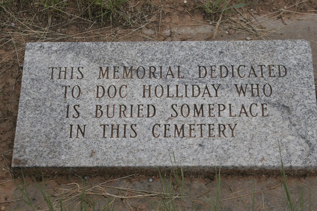 Doc Holliday Memorial