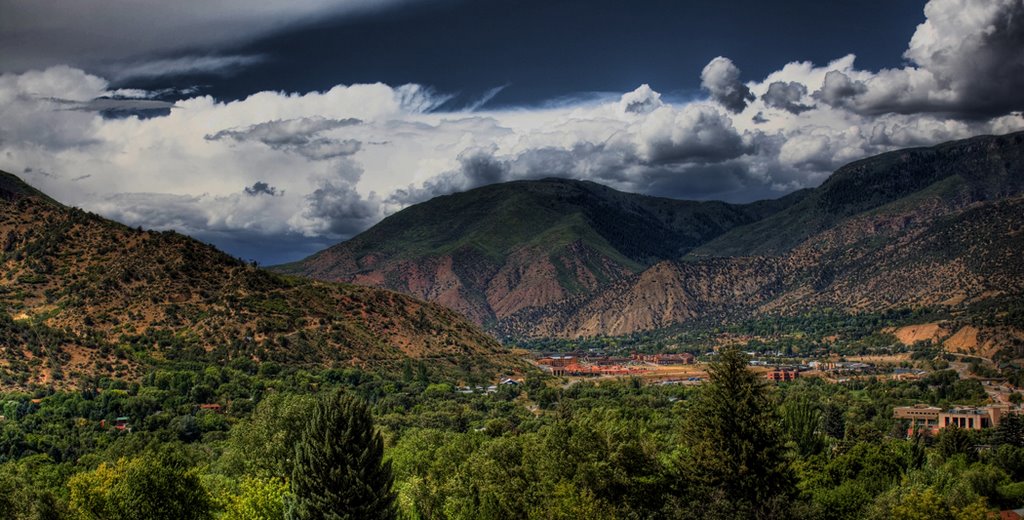 Glenwood Springs from Doc Holliday gravesite trail