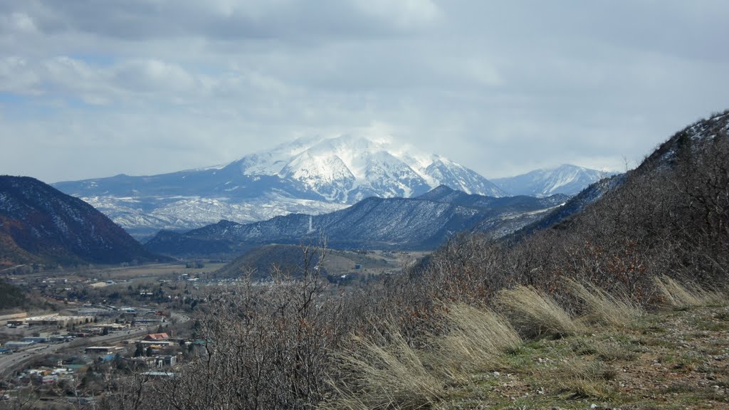 Mount Sopris from Red Mountain