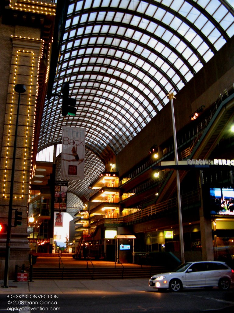2008 - July 31st - 02:24Z - Looking SW - Denver Center for the Performing Arts from 14th/Curtis.