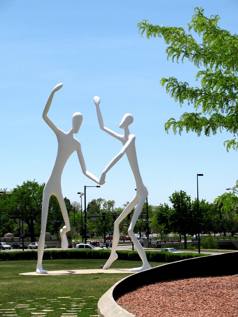 They seem happy! - Denver Performing Arts Center - Denver, CO, USA.