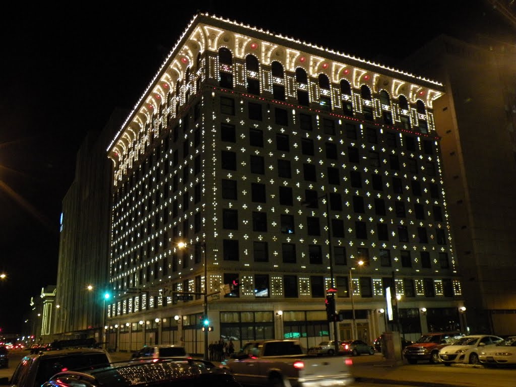 Lighted Delight Downtown Denver (Denver Gas and Electric Building)