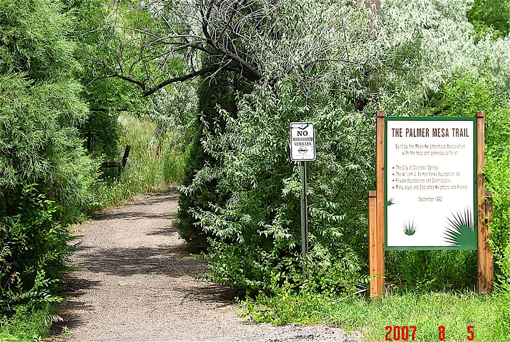 Palmer Mesa Trailhead